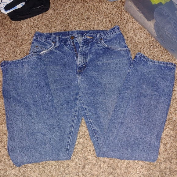 Men's Wrangler regular fit jeans - Picture 1 of 3
